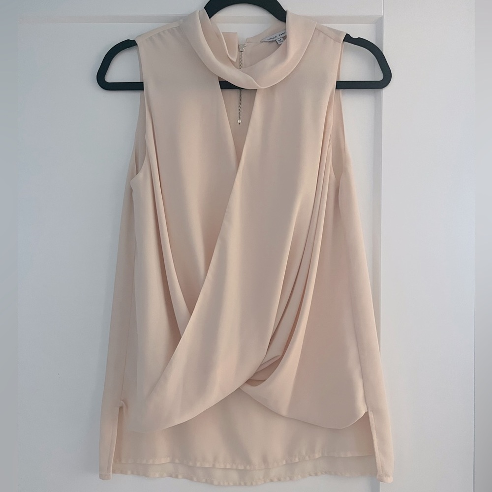 Light pink top